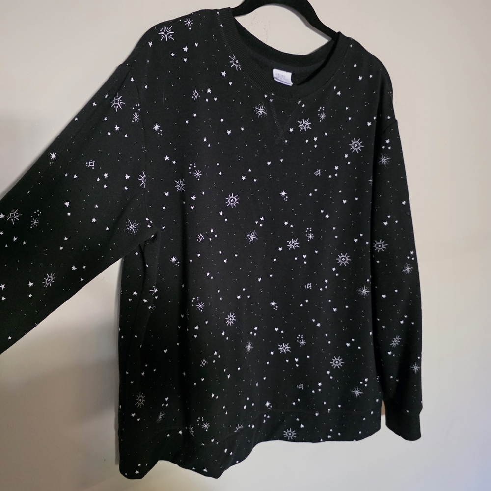 Target Stars Above Plus Size Crewneck